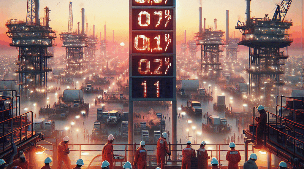 Precios del petróleo suben más de 1% en el séptimo día del conflicto entre Israel e Irán