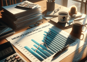 Evolución de pronósticos del PIB para México en 2025