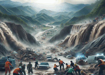 Respuesta inmediata del Gobierno de Puebla ante derrumbe en carretera de Eloxochitlán