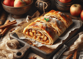 Guía para hacer un strudel de manzana dorado, crujiente y perfectamente especiado