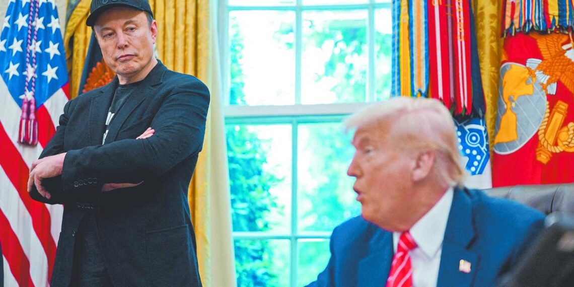 Tesla pierde 154,000 mdd por ruptura entre Trump y Musk