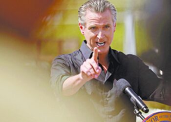 Trump apoyaría el arresto de Newsom