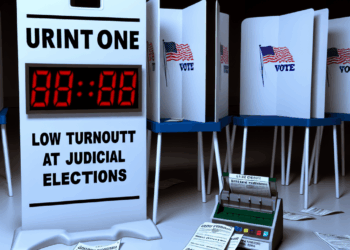 Elección judicial, la segunda con menos participación desde 1994