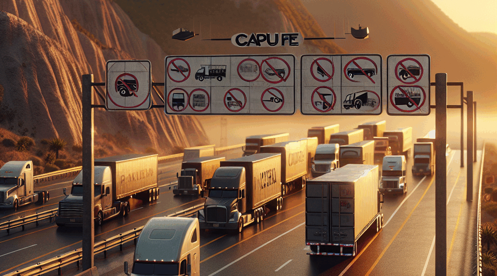 Autos que no pueden circular por carretera en México, según Capufe