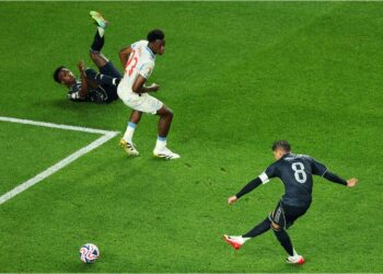 Federico Valverde anotó tras una gran asistencia de Vini Jr. FOTO: AFP