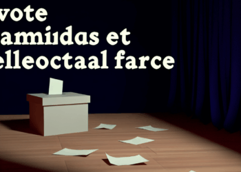 Voté sabiendo que participaba una farsa electoral