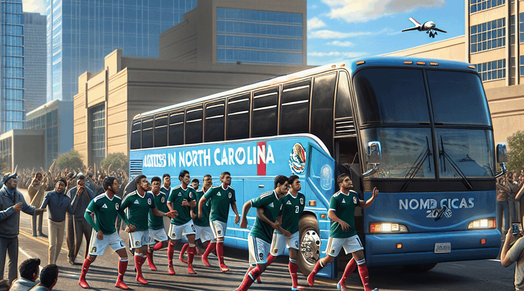 Selección Mexicana llega a Carolina del Norte sin aficionados