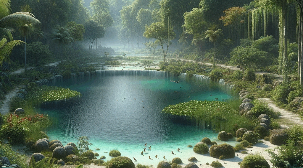 ¿Dónde se encuentra la alberca natural más grande del mundo?