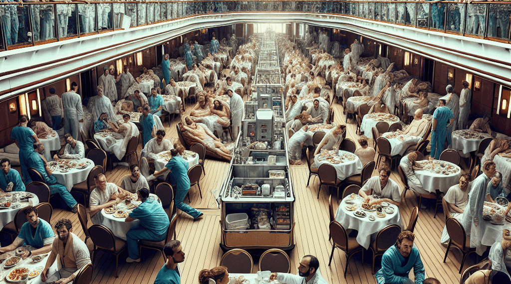 140 Viajeros Se Ponen Enfermos en un Crucero de Lujo; Zarparon de Los Ángeles con Destino a México. – Dimension Turistica Magazine