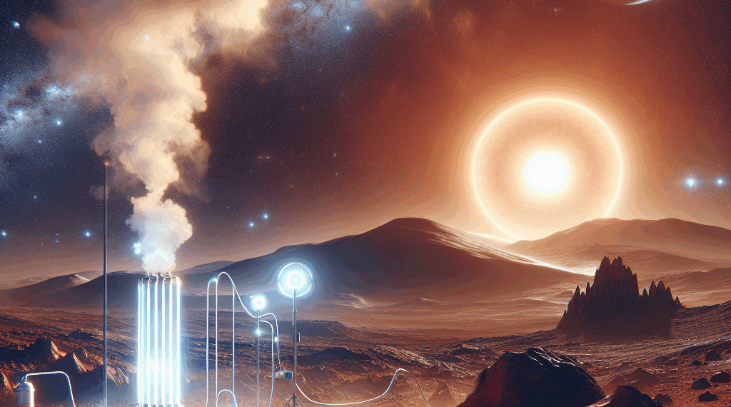 A hombros de gigantes - Transformar el CO2 marciano en combustible