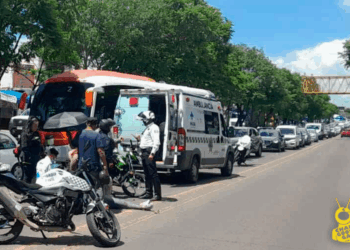 #Morelia 2 Personas Lesionadas Al Chocar En Moto Por Secu Técnica 108 - Changoonga.com