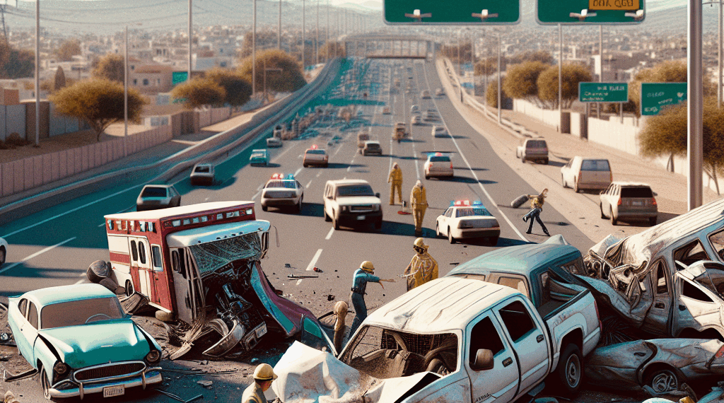 Se Registra Choque Múltiple En El Libramiento Sur De Morelia - Changoonga.com