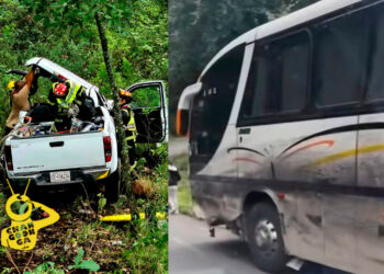 #Michoacán Chocan Autobús Purhépecha Y Camioneta, Hay 2 Heridos - Changoonga.com