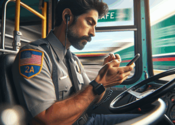 #Denúnciamesta Chofer de la ruta Café 2A conduce usando el celular rumbo a salida Charo. - Changoonga.com