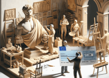 Un artista italiano vendió una escultura por 15.000 euros. El material de esa escultura: "aire y espíritu"