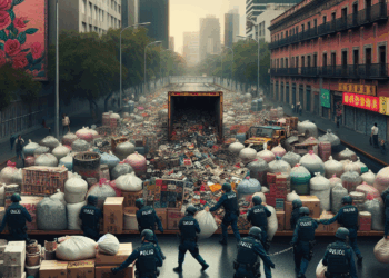 Autoridades decomisan 11,000 productos de origen chino en tiendas de plazas comerciales de CDMX