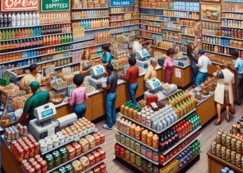 venden cápsulas de café desde 5, refrescos en 4 y frijol a 22 el kilo en esta bodega cerca del Metro Agrícola Oriental