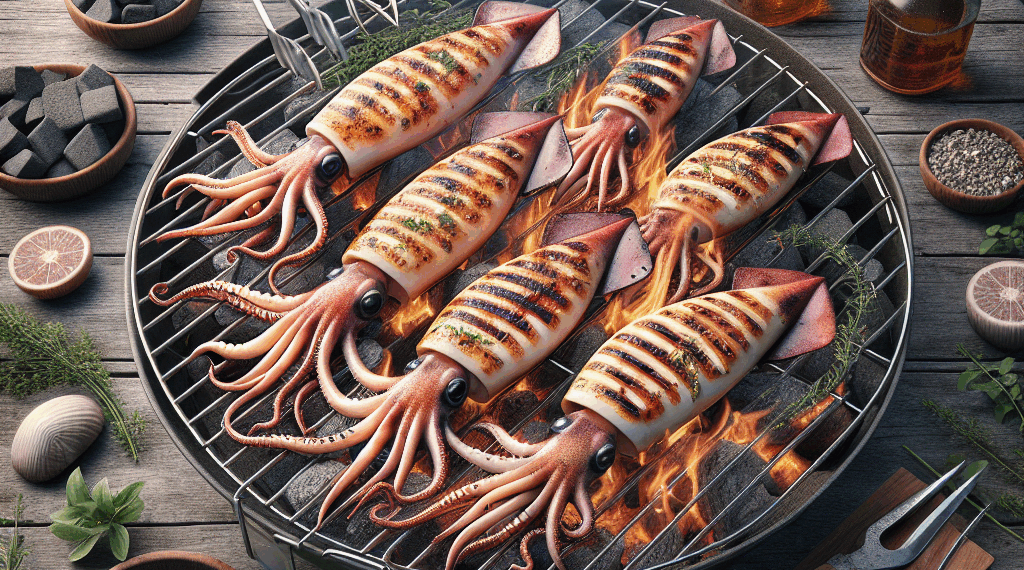 Receta tradicional de Calamares a la plancha