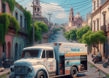 #Denúnciamesta Se descompone camión eléctrico ‘Taruk’ en pleno Libramiento de Morelia - Changoonga.com