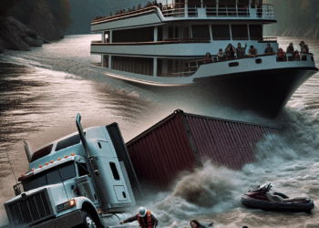 Camionero sufre lesiones al caer en un río en Crucero – Dimension Turistica Magazine