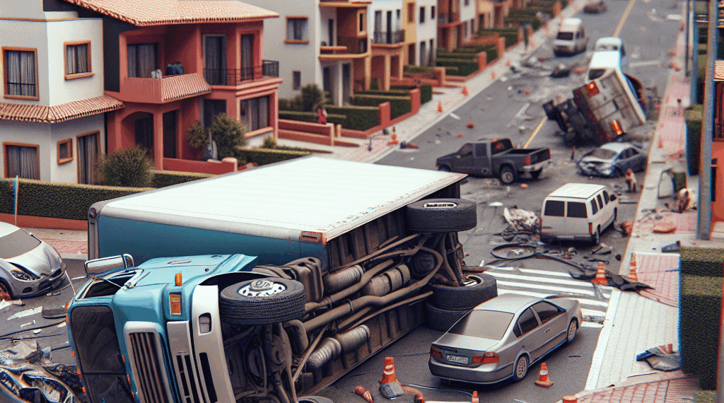 #Morelia Camioneta Vuelca En El Camino Villas Oriente-Ciudad Industrial - Changoonga.com