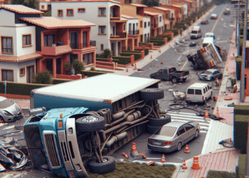 #Morelia Camioneta Vuelca En El Camino Villas Oriente-Ciudad Industrial - Changoonga.com