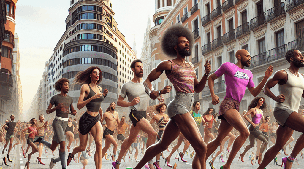 Vídeo. NO COMMENT: Así fue la carrera de tacones del Orgullo 2025 en Madrid