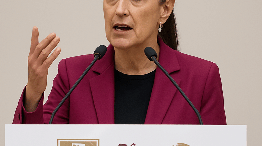 Sheinbaum rechaza presiones de EE. UU.