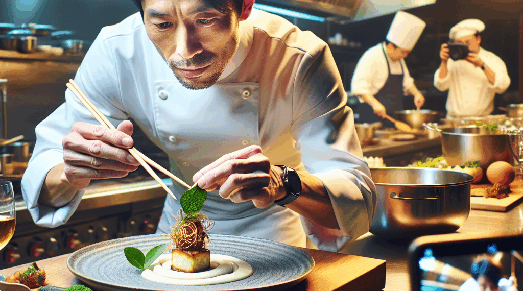 este es el chef japonés que incendió las redes sociales con su invento