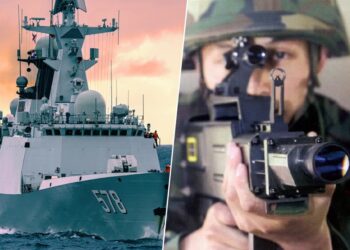 China ha atacado un avión de Alemania con un arma láser