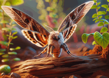 científicos revelan cómo una polilla australiana se orienta en el cielo nocturno