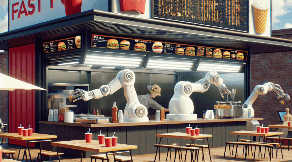 hamburguesas, robots y cine desde tu coche (podría llegar a México)