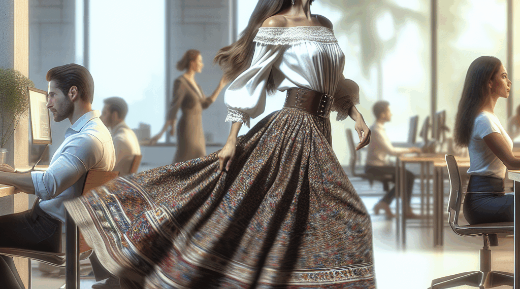 Cómo llevar vestidos largos tipo camisón de abuela a la oficina en verano 2025