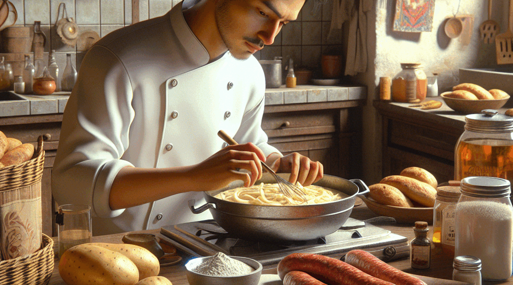 Trucos para que los pambazos con papa y chorizo queden crujientes por fuera