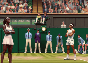 Fritz, partido aplazado en Wimbledon 2025. Foto: gettyimages