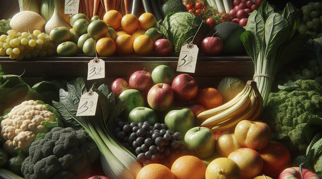 Precio de las mejores frutas y verduras