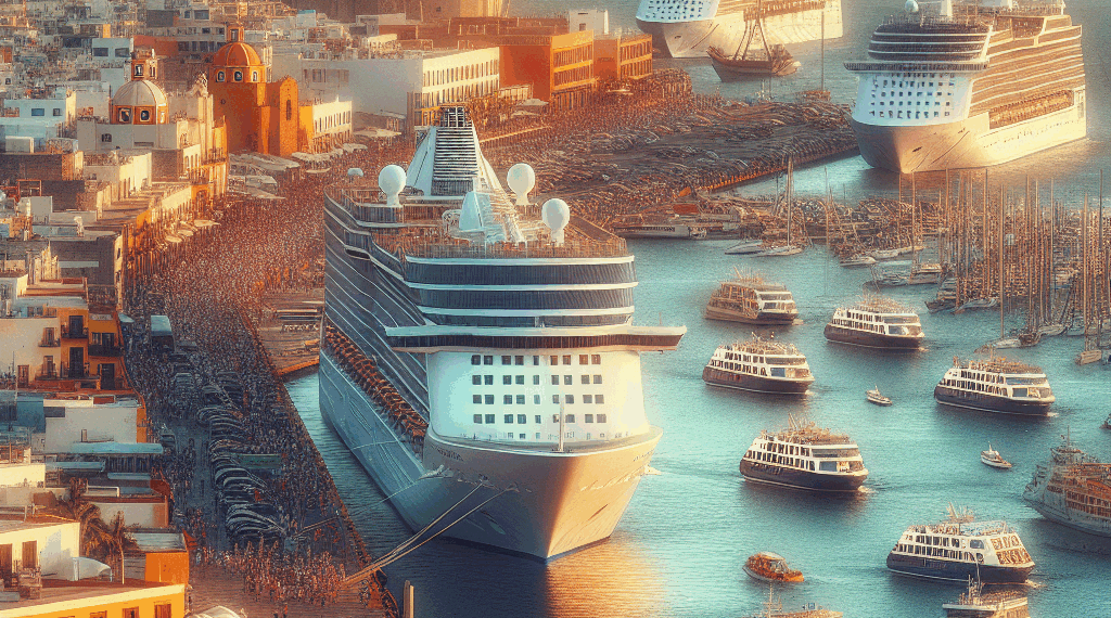 En 1er semestre del año arribaron a México 5.6 millones de pasajeros en crucero; 8.4% más que en 2024