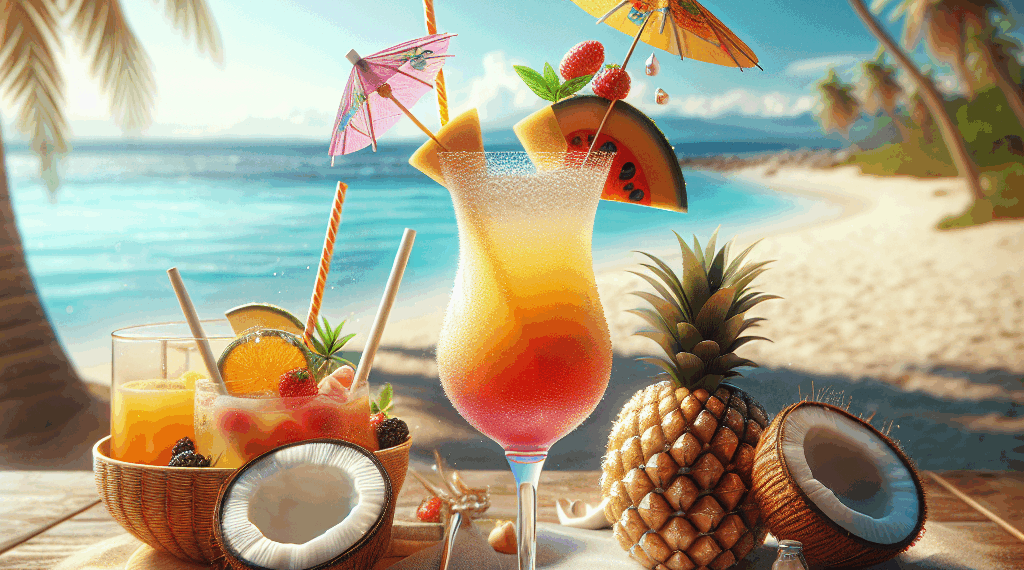 Receta de Cóctel Tropical para las noches de verano