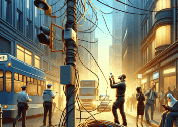 #Denúnciamesta Se roba cableado de cobre en pleno Centro Histérico y se pone agresivo - Changoonga.com