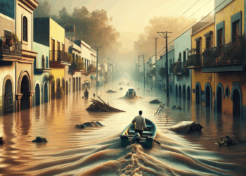 Desbordamiento en Puebla; autoridades piden evitar zona del río Zapatero