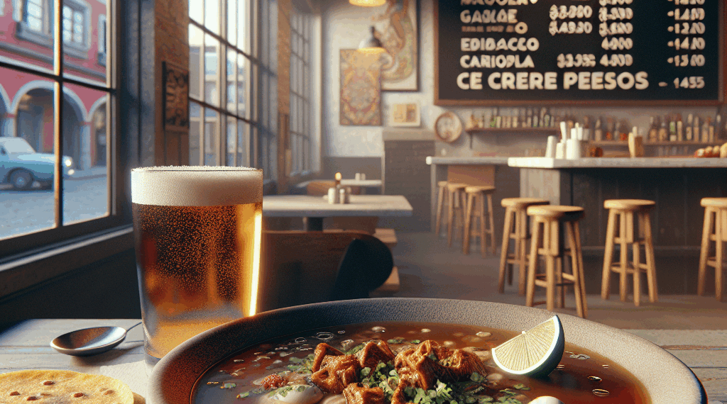 En este local escondido en CDMX ofrecen un paquete de pancita grande, un sope sencillo y cerveza desde 145 pesos