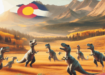 los dinosaurios también seducían bailando y dejaron huellas de su ritual amoroso en Colorado hace 100 millones de años