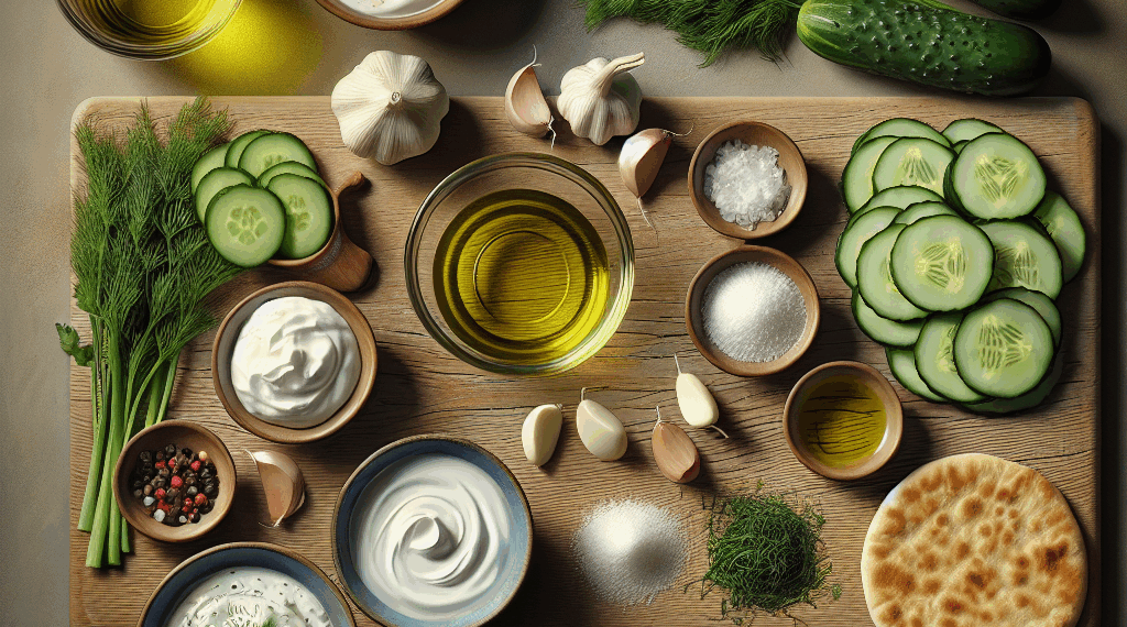aprende a preparar tzatziki con solo 4 ingredientes