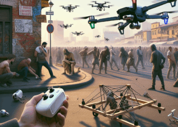Los drones causan un problema molesto y da Vinci tenía la solución