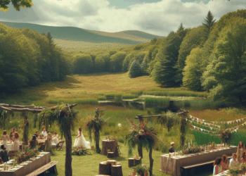 El Encanto Campestre de la Boda de Tschabalala Self y Michael Mosby en Catskill – Dimension Turistica Magazine