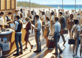 El empleo en el sector turístico supera la media nacional hasta junio, superando los 48.100 trabajadores en hostelería y agencias de viajes.