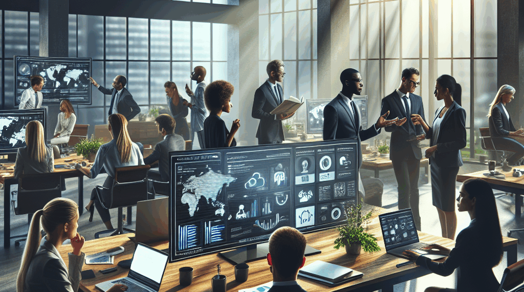 un coworking y bombo en redes