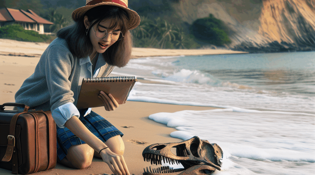 Un estudiante descubre por casualidad en la playa un mamífero prehistórico de 145 millones de años