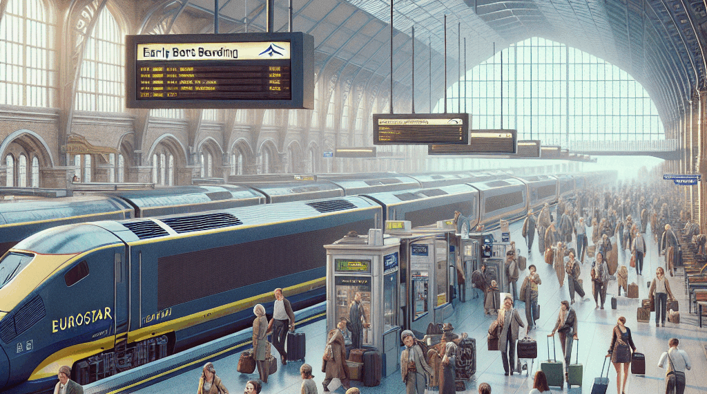 Eurostar permite a los viajeros de St. Pancras en Londres abordar 30 minutos antes para minimizar la congestión. – Dimension Turistica Magazine