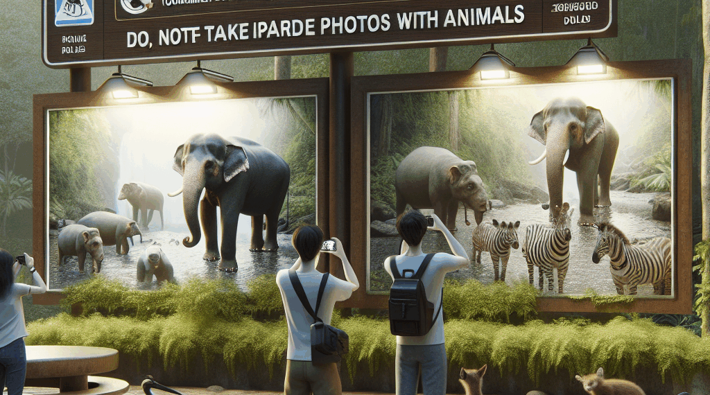 Evita hacer esas ridículas fotos con los animales, pues solo te convertirás en el turista más vergonzoso. – Dimension Turistica Magazine